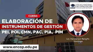 CURSO ELABORACIÓN DE INSTRUMENTOS DE GESTIÓN PEI POI CMN PAC PIA PIM 2024 [upl. by Virginia123]