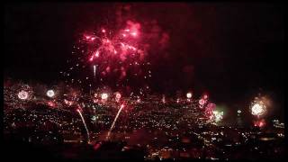 Madeira Island fireworks display 2011 2012 HD [upl. by Nerreg]