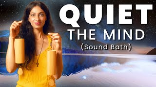 QUIET THE MIND  Activate Your Parasympathetic Nervous System  Sound Bath Meditation [upl. by Papagena281]