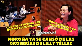 Noroña se hartó de las groserías de Lilly Téllez 4T aprueba Reforma del Bienestar [upl. by Ahsirat]