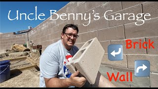 EP 28 Theres a Hole in the Wall Cinderblock wall repair [upl. by Ynohtn555]