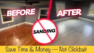 Paint amp Whitewash Hardwood Floors WITHOUT SANDING [upl. by Nelia]