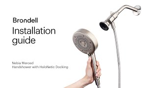 How to Install Nebia Merced 5Setting Handshower with HaloNetic [upl. by Tutankhamen29]