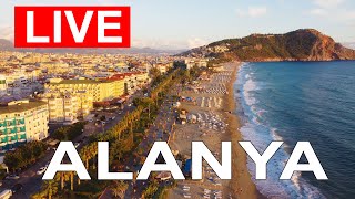 Alanya Turkey LIVE camera  KLEOPATRA BEACH 05102023 Сurrent weather in Alanya alanya turkey [upl. by Chane]