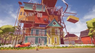 Прохождение Hello Neighbor акт 3 и финал [upl. by Gnolb]