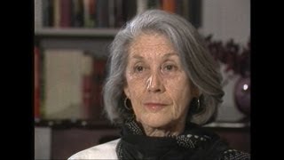 Nobelwinning South African author Nadine Gordimer in 1987 [upl. by Ayiotal]