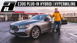 ÜBER 1000km mit EINEM Tank im Mercedes E300e  PlugIn Hybrid HYPERMILING [upl. by Chenee]