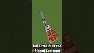 The Best 3x3 Piston Door  Minecraft Bedrock 121 minecraft redstone tutorial bedrock mumbo [upl. by Adnolrehs]