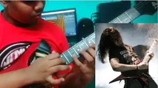 Oshamajik Warfaze Solo Cover [upl. by Saticilef]