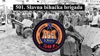 Hor Bihackih Djevojaka  501 Slavna bihaćka brigada Ratni Spot ARBIH [upl. by Barbara-Anne]