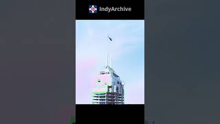 1989 Bank One  Chase  Salesforce Tower Antenna Installation  Indianapolis [upl. by Laraine]