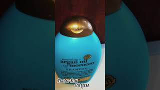 Argan oil of Morocco Shampoo 😮 Flat to full Volume😮 it s best for hair Short Viral [upl. by Halladba883]