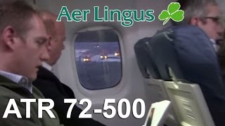 Aer Lingus Regional ATR 72 Taxi and Takeoff from Edinburgh Airport EI3295 [upl. by Berte]