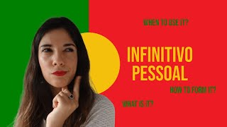 What is quotinfinitivo pessoalquot  Portuguese language [upl. by Chrysler]