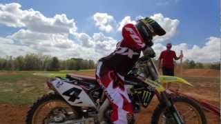 Ricky Carmichael Motocross Riding Tips 1 Starts [upl. by Edras]