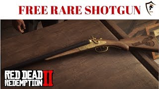 Rare Double Barrel Shotgun Location Guide in Red Dead Redemption 2  Unique Legendary Shotgun [upl. by Naira810]