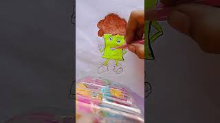 Mr icecream shortsvideo ytshorts art drawing part 1🍦🍨 [upl. by Urbanna]