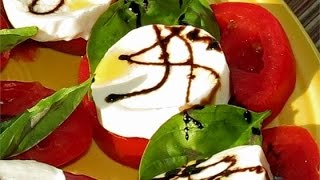 Caprese Salad with Balsamic Reduction [upl. by Aynatahs68]