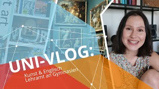 Kunst amp Englisch studieren 🎨📚  UniVlog Lehramt an Gymnasien an der TU Dresden [upl. by Alyahsat]