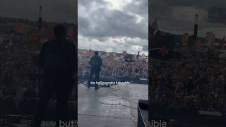 On stage for Impossible at GlastonburyOfficial  nbt shorts [upl. by Sedrul671]