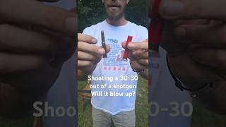 SHOOTIN THE WRONG BULLETS RIFLE VS SHOTGUN sammmoore138 [upl. by Ennire963]