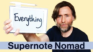 InDepth Guide to the Supernote A6 X2 Nomad [upl. by Icken]