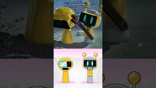 Sprunki Fun Bot help Garnold  Garnold low battery sprunki shorts [upl. by Bertilla]