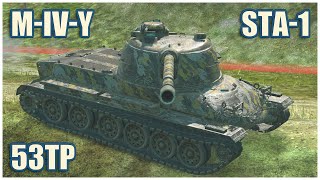 MIVY 53TP Markowskiego amp STA1 • WoT Blitz Gameplay [upl. by Nathanoj256]