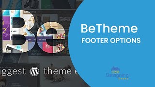 How to Customize the Footer  Betheme Footer Options [upl. by Mala312]