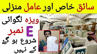 Saiq khas and Amil manzali Visa E Number Latest News in Urdu Hindi [upl. by Maryrose]