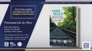 Presentación Tren Maya Impactos territoriales y escenarios de cambio en la Península de Yucatán [upl. by Glendon479]