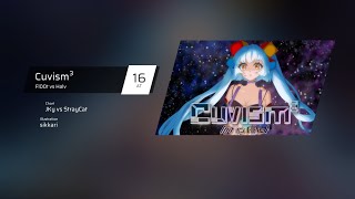 【Phigros】 Cuvism³ AT Lv16 Chart View [upl. by Mareah]