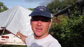 DIY CARPORT FOR MOTORHOME UNDER 200 [upl. by Iba]