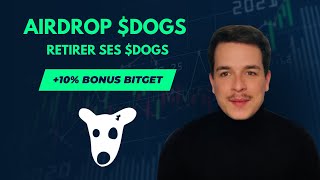 Comment retirer ses DOGS  Bonus de 10 avec Bitget [upl. by Fong482]