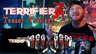 Reaction  Terrifier 3 Teaser Trailer [upl. by Doug982]