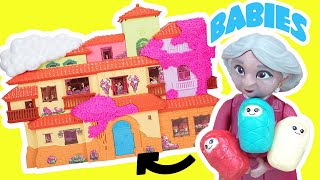 Disney Encanto Mirabel Luisa Isabela Dolls Transform into Babies at Madrigal House [upl. by Marolda113]