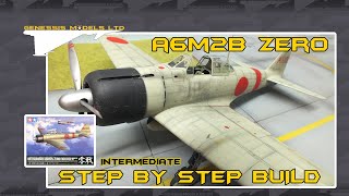 Tamiya  Mitsubishi A6M2b Zero Fighter  132 Scale Model  Step By Step Video Build  Episode1 [upl. by Anirad]