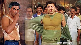 घायल सनी देओल सरत सक्सेना फाइट सीन  Ghayal  Sunny Deol Bollywood Fight Scene  Sarat Saxena [upl. by Hutchison]