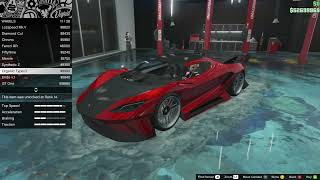 GTA V  Overflod Tyrant car build [upl. by Notsgnal]