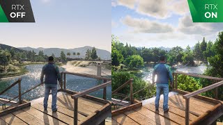 GTA 5 2013 vs 2023 Vegetation Growth 10 years passed  Graphics Comparison [upl. by Asinla]