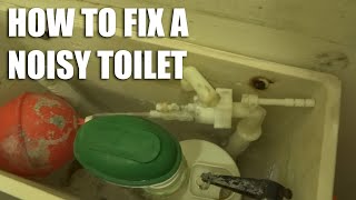 How To Fix a Noisy Toilet After Flushing [upl. by Yekim830]