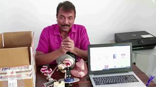 Unboxing of Navadha Dental Manikin by DrMathew Koshy Kuwait [upl. by Titos13]