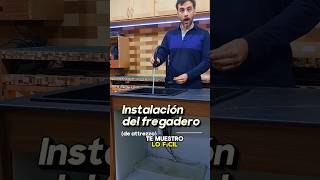 INSTALACIÓN de un fregadero de cocina en 30 segundos [upl. by Padraic]