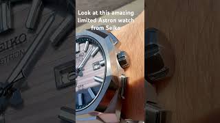 The Seiko Astron SSJ017J1 Limited Edition watch seiko watch fashion limited [upl. by Ytsanyd977]