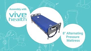 How To Assemble An 8quot Alternating Pressure Mattress [upl. by Yatnuhs]