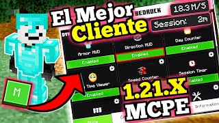 🟢 EL MEJOR CLIENTE para MCPE 121x  Textura Better Bedrock v7  Cliente para WINDOWS y ANDROID [upl. by Sheehan950]