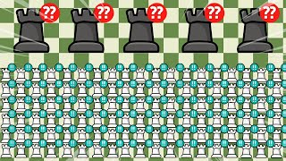 100 ROOKS VS 5 ROOKS  Chess Memes 180 [upl. by Dermot]