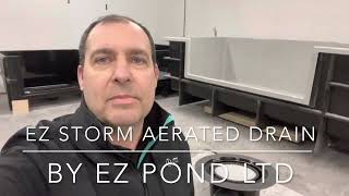 EZ Pond ‘STORM’ aerated bottom drain overview [upl. by Attenweiler699]