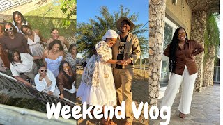 VLOGSo Disappointed with my Dress🥲 Bridal Shower GameAb Celebrating Friends [upl. by Jacenta]