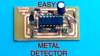 METAL DETECTOR 4011 DIY [upl. by Llehcal113]